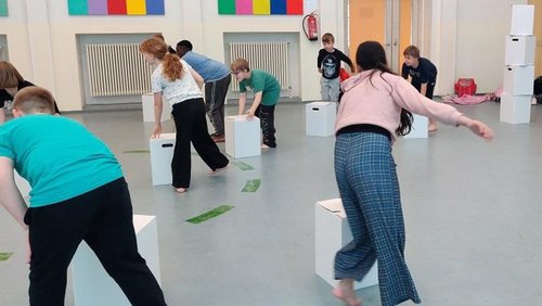 Kulturimpulse by Werkhaus: Tanzperformance der Franz Stollwerck Schule Krefeld