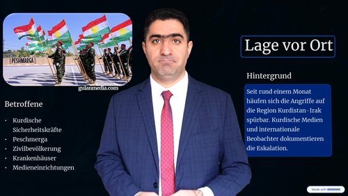 Verbotenes Wort: Iranische Angriffe auf Kurdistan nehmen zu