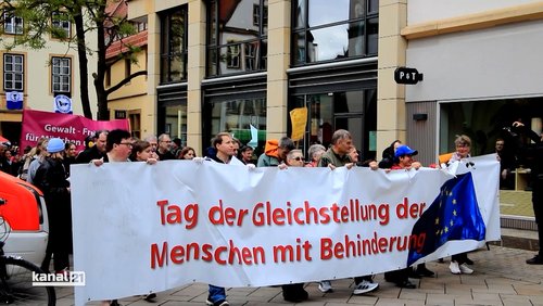 Alles Inklusiv: Europäischer Protesttag zur Gleichstellung von Menschen mit Behinderungen