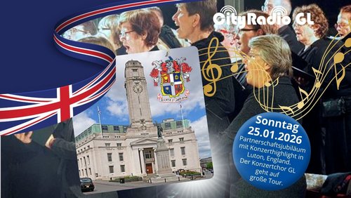CityRadio GL: 70 Jahre Ringpartnerschaft - Konzert in Luton
