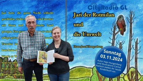 CityRadio GL: Kulturelles Leitbild in Bergisch Gladbach, Buch "Jari der Rotmilan und die Umwelt"