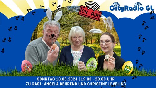 CityRadio GL: Kabarett-Duo "Ma Damm" aus Köln, Partnerschaft mit Runnymede und Luton
