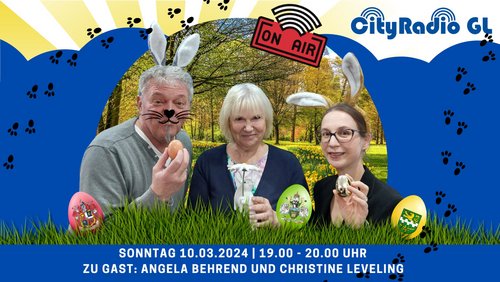 CityRadio GL: Kabarett-Duo "Ma Damm" aus Köln, Partnerschaft mit Runnymede und Luton