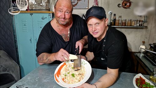 Loft cooking: Sascha Mahlberg - Selbstgemachte Pasta mit Gambas und Flusskrebsen, Teil 2