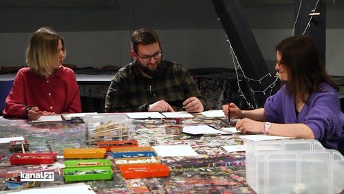 Malerei-Workshop - Von Künstler*innen lernen