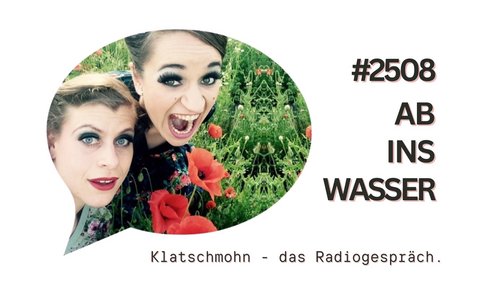 Klatschmohn: Ab ins Wasser