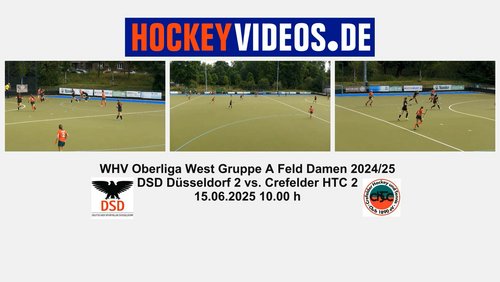 Hockeyvideos Kompakt: DSD Düsseldorf 2 vs Crefelder HTC 2 - Damen-Hockey