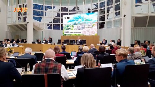 Der Stadtrat von Dortmund nimmt die Arbeit auf