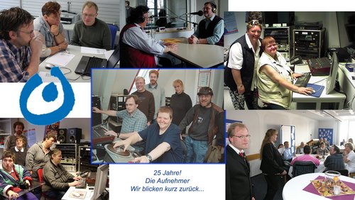 Die Aufnehmer: 25 Jahre Radiogruppe - Ein Rückblick