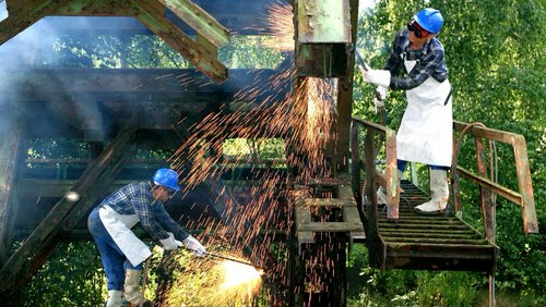 Oppa, erzähl mal was vom Bergbau… - "Auffem Pütt - inne Kolonie" (2)