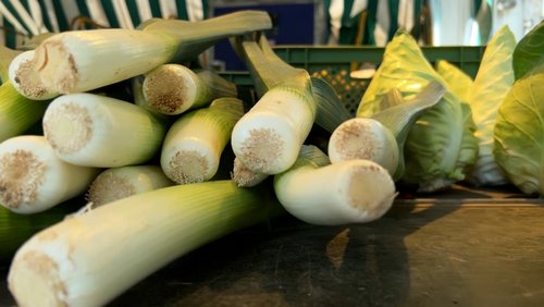 Höhere Preise auf dem Ökomarkt in Köln
