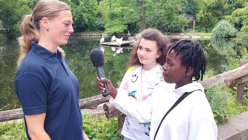 Brainfood: Mediencamp on Tour im Duisburger Zoo - Katharina Thol, Marketingreferentin