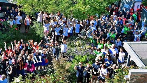 KREFELD MIX: 7. Wallgang in Krefeld, 30 Jahre Boule-Club, Hospizlauf