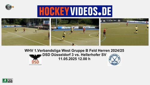 Hockeyvideos Kompakt: DSD Düsseldorf 3 vs Hellerhofer SV - Herren-Hockey