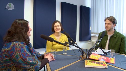 Raphaela Nagler und Mari Girkelidze von der Initiative moNOkultur im Radio Kaktus Interview