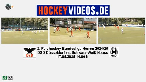 Hockeyvideos Kompakt: DSD Düsseldorf vs Schwarz-Weiss Neuss - Herren-Hockey