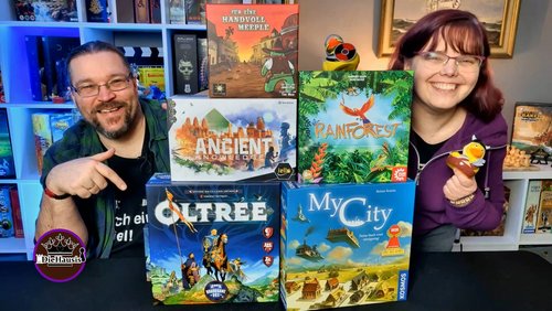 DieHausis: Spiele im Blitzlicht - My City, Ancient Knowledge, Oltréé