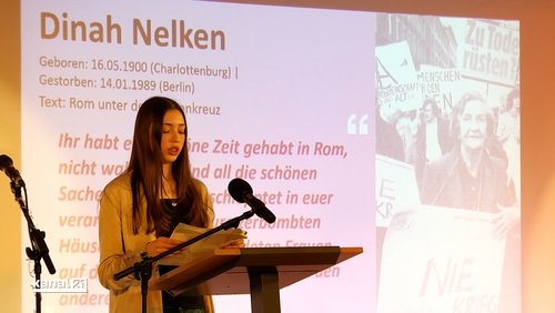 "Lesen gegen das Vergessen" in der Stadtbibliothek Bielefeld