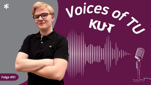 Voices of TU: Haben Studierende mit Stipendium wirklich so viel Freizeit, Johannes Bongard?