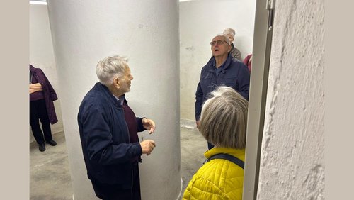Bunkerführung mit Zeitzeuge Hans-Helmut Eickschen
