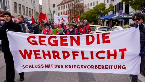 Schulstreik gegen die Wehrpflicht