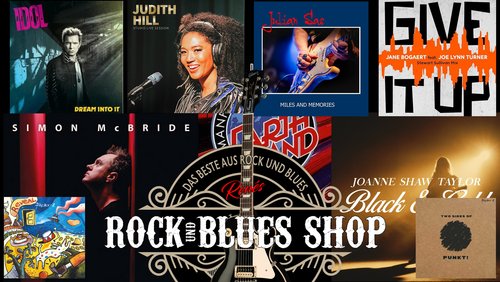 Renés Rock- und Blues-Shop: Fischer-Z, Billy Idol, Joanne Shaw Taylor