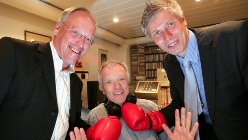 Funkjournal: Pit Clausen, SPD und Bernd Landgraf, CDU - OB-Wahlkampf in Bielefeld 2009
