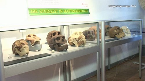bochum-lokal: Die Steinzeit in Hattingen - Ausstellung von Lars Friedrich