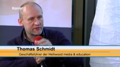 Rotes Sofa: Thomas Schmidt, Helliwood media & education