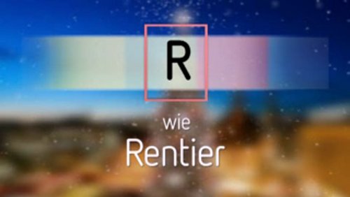 Weihnachts-ABC: R wie Rentier