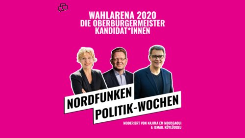 Nordfunken: Wahlarena 2020 - Thomas Westphal, Daniela Schneckenburger, Dr. Andreas Hollstein
