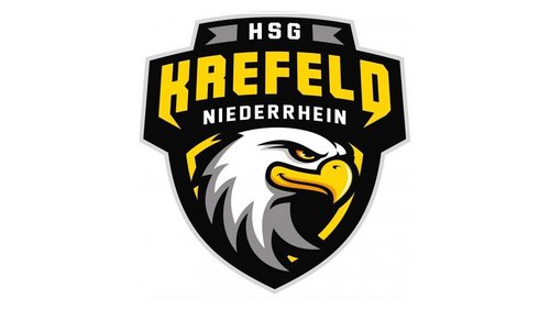 Anwurf: HSG Krefeld Niederrhein - Spieler Steffen Hahn und Pressesprecher Aron Dehghan