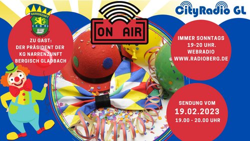 CityRadio GL: Karneval, Udo Güldenberg - Präsident der KG Narrenzunft Bergisch Gladbach