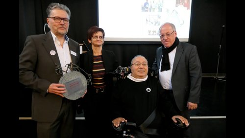 Danke-Skulptur für das Historische Museum Bielefeld