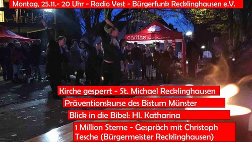 KwieKIRCHE: Holzwurm in Recklinghausen-Hochlarmark, Spendenaktion "Eine Million Sterne"