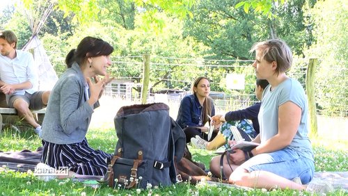 Morgenglück - Workshop von Nadin Reimann im Dorf Sentana in Bielefeld