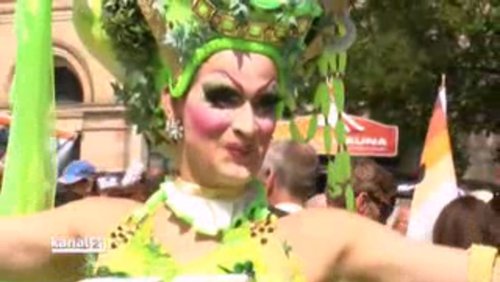 Dreist.tv: CSD 2014 in Hannover, Drag-Queen Tatjana Taft, Wasserski