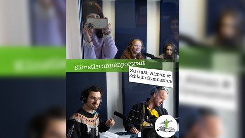 Künstlerporträt: Atman - Rapper und Grafiker, Unser Raum für Kunst - Lyrik-Kurs