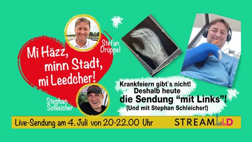 Mi Häzz, Minn Stadt, Mi Leedcher: Fahrrad-Unfall, Urlaubsgefühle, Sommer in Düsseldorf