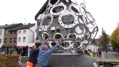 Künstlerkanal Rheinland: Bunkerausstellung in Köln, Neue Skulptur für Mechernich