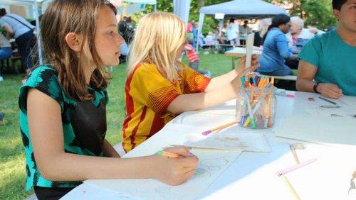 Kinder-Künstlerfest 2014 - Villa Zanders in Bergisch Gladbach