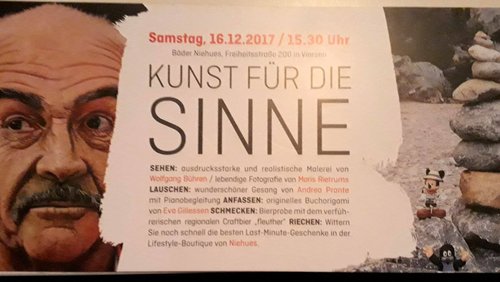 Menschen aus eurer Region: "Kunst für die Sinne", Projekt in Viersen