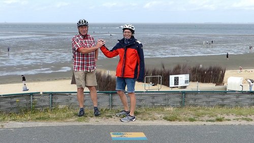 Über den Weser-Radweg zur Nordsee