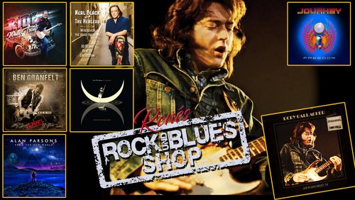 Renés Rock- und Blues-Shop: Alan Parsons, Journey, Rory Gallagher