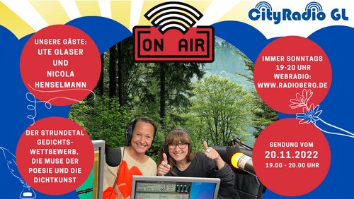CityRadio GL: Ausbau der S-Bahn, Energiesparen, Gedichtwettbewerb