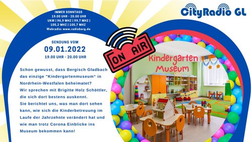 CityRadio GL: Brigitte Holz-Schöttler, Kindergarten-Museum NRW