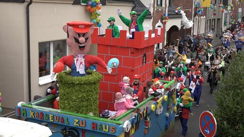 Kinderkarneval- und Rosenmontagsumzug in Beckum 2020