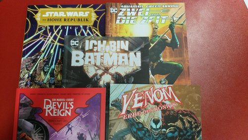 Kunststoff - Comic-Talk: Ich bin Batman 2, Die Hohe Republik - Abenteuer 4, Devil's Reign 3