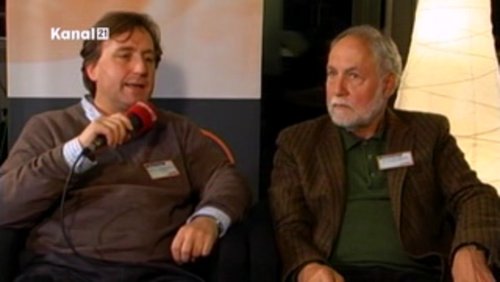 Rotes Sofa: Prof. Norbert Pachler & Prof. Ben Bachmair, University of London