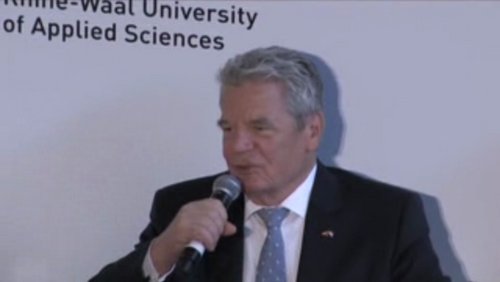 KuK-Ma: Bundespräsident Joachim Gauck zu Gast in Kleve